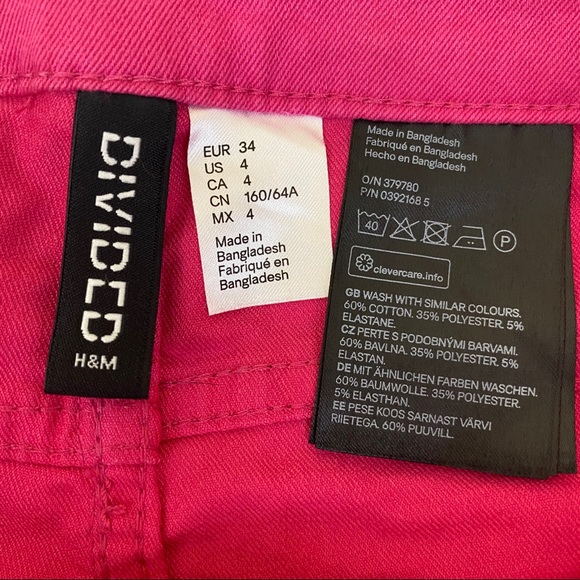 H&M Fusia Pink Shorts - Picture 5 of 5